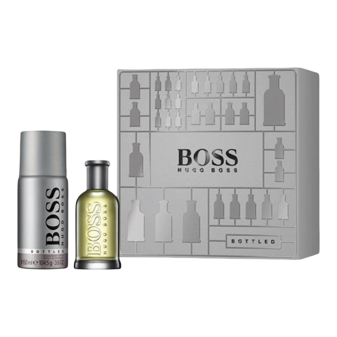 BOSS BOTTLED EDT 2 PIECE SET 50ML 150ML