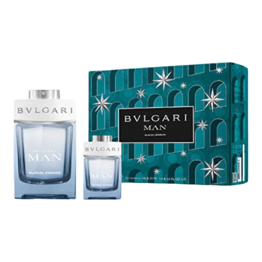 BVLGARI MAN GLACIAL ESSENCE EDP 2 PIECE SET